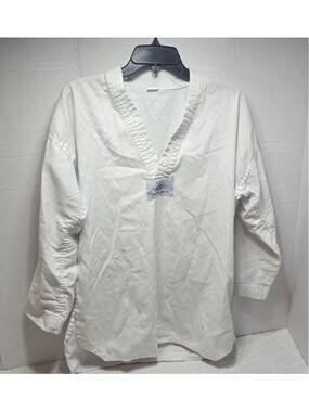 Men's Tiger Claw White Martial Arts Uniform Top